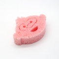 baby smile face bath sponge